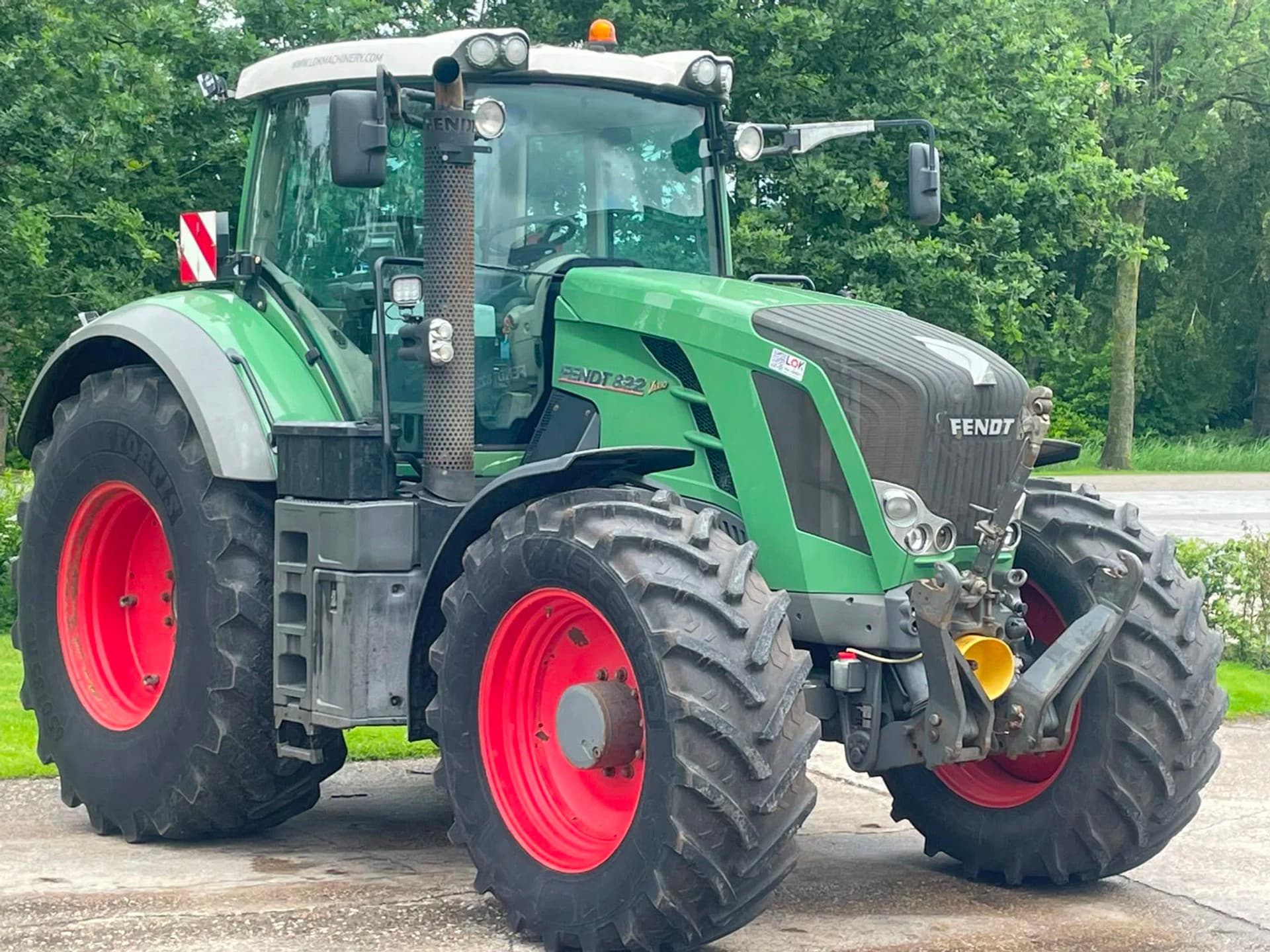 Fendt FENDT 822 vario NL kenteken