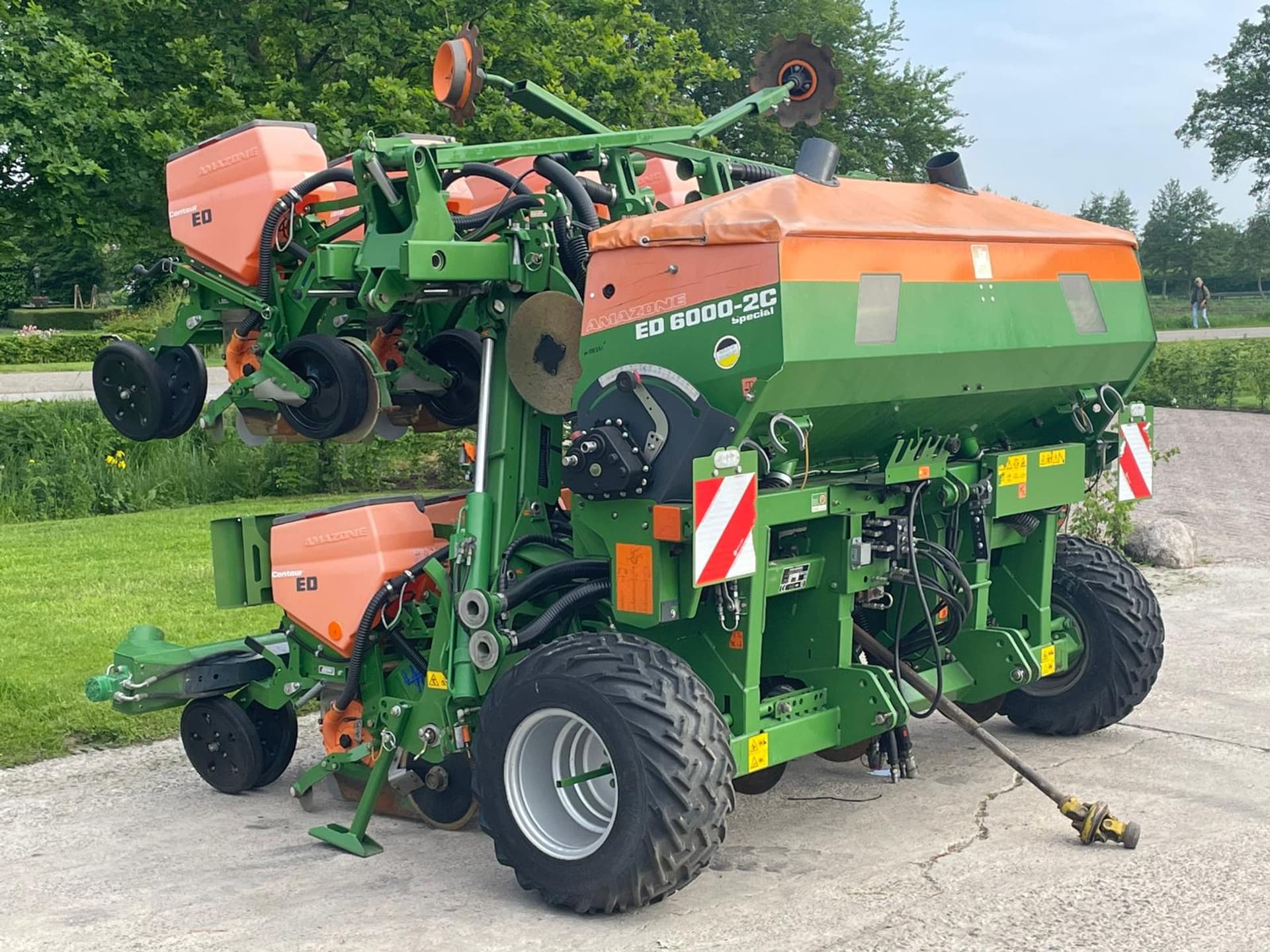 Amazone ED 6000 2C Special Contour Maisplanter Maiszaaier 8 rijer