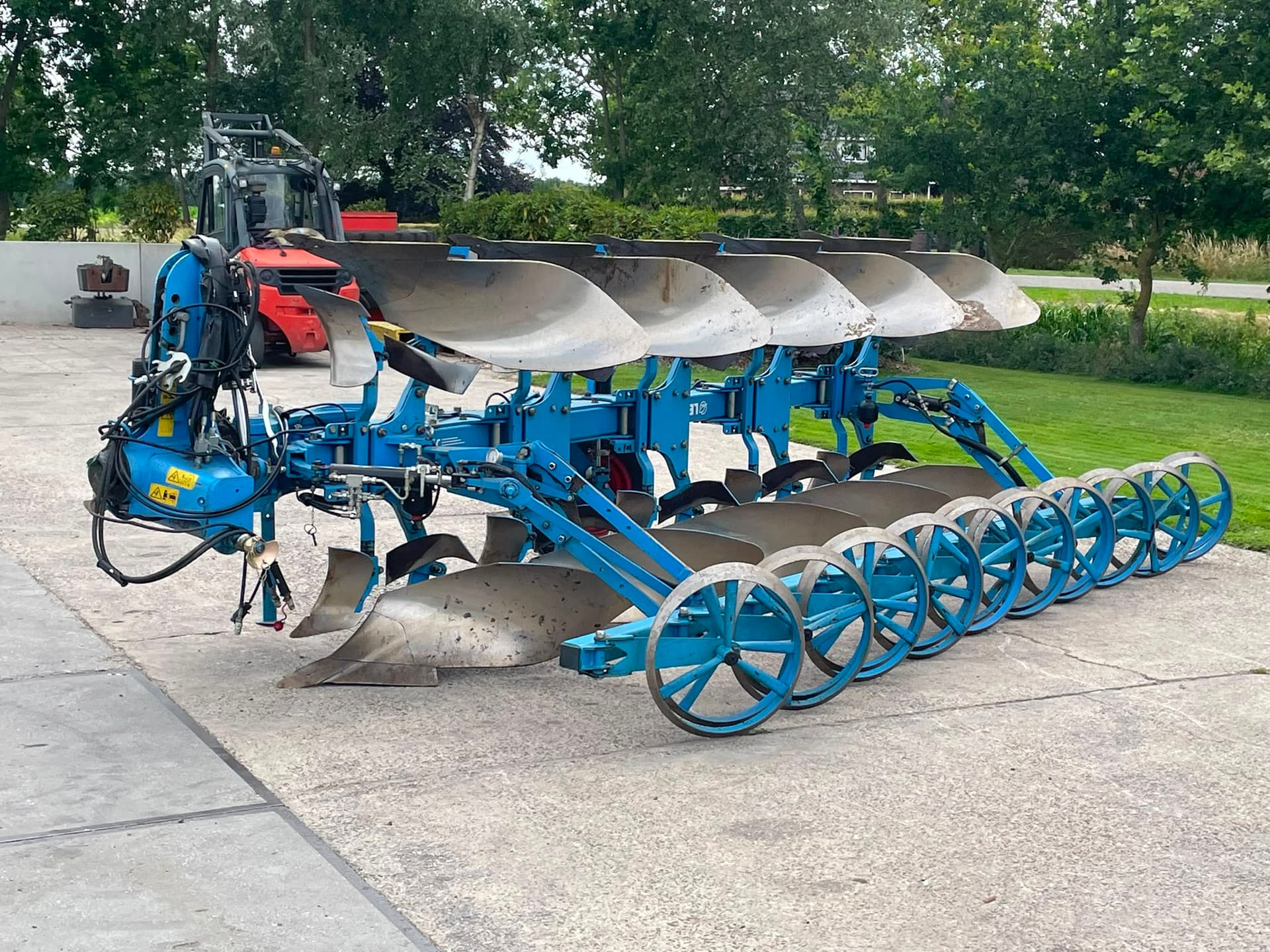 Lemken 8 V 5 N 100 Wentelploeg Vorenpacker Flexpack 5 schaar