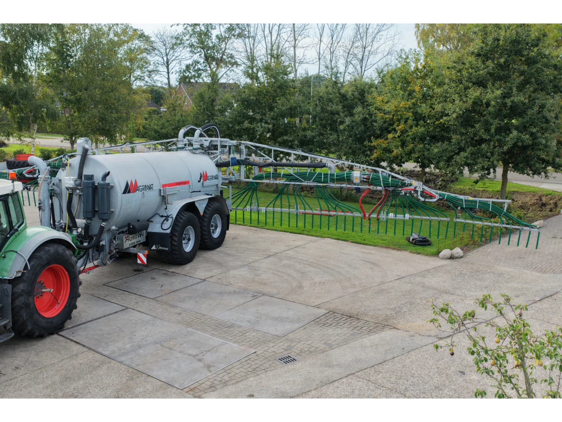 Agrimat 21000 Vacuumtank Vogelsang 24 meter Luchtdrukwissel Gullefass Slurry Bomech 2021